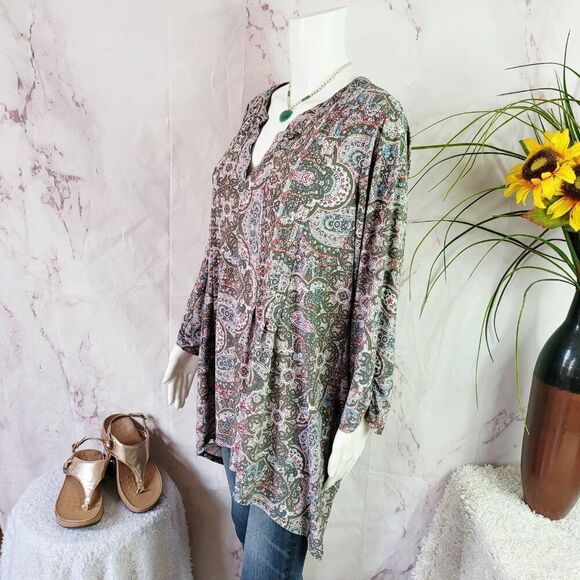 Westport beautiful print blouse - Picture 4 of 9